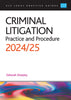 Criminal Litigation 2024/2025